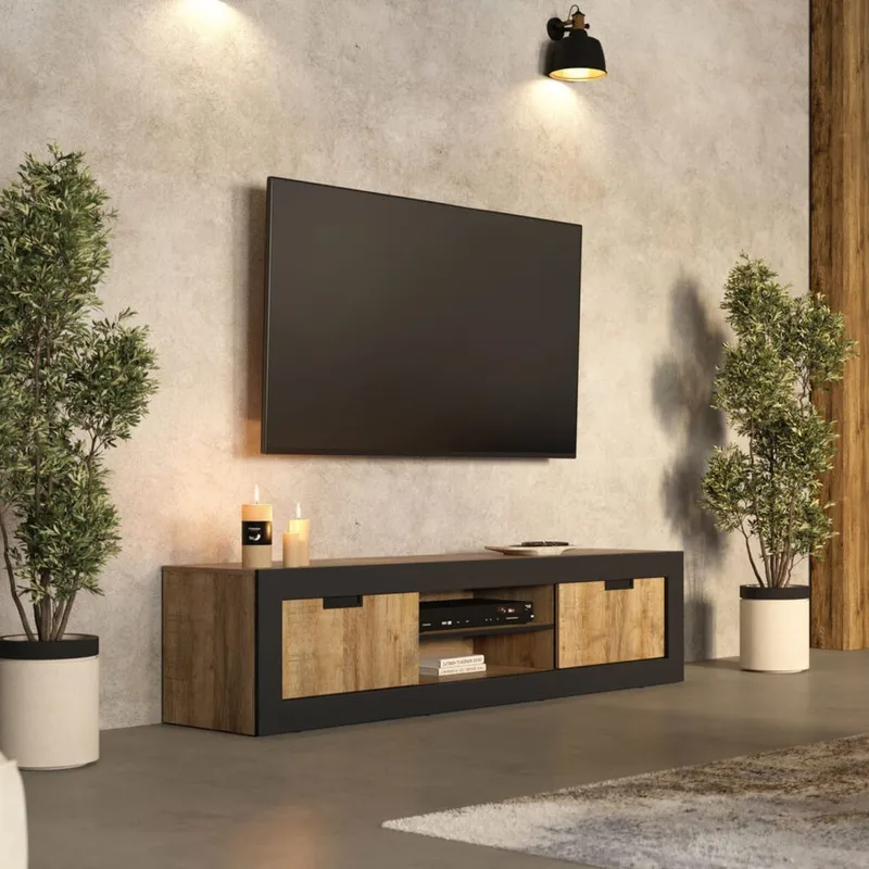 Tv-bänk Tudor 2 Dörrar - Möbler - Vardagsrum - Tv-möbler & mediamöbler - Tv-bänkar