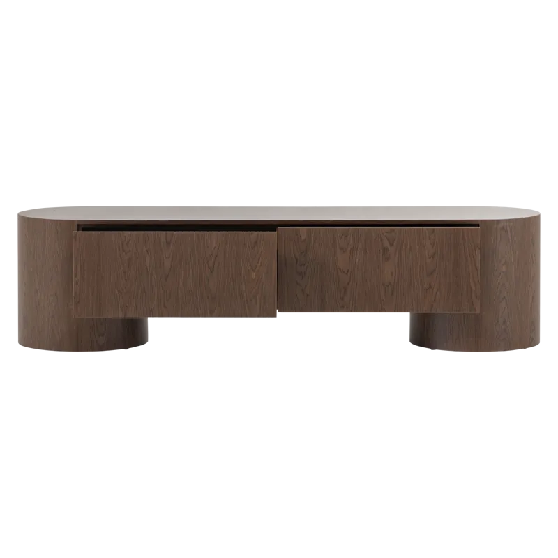 Tv-bänk Velari 200 cm - Brun - Möbler - Vardagsrum - Tv-möbler & mediamöbler - Tv-skåp