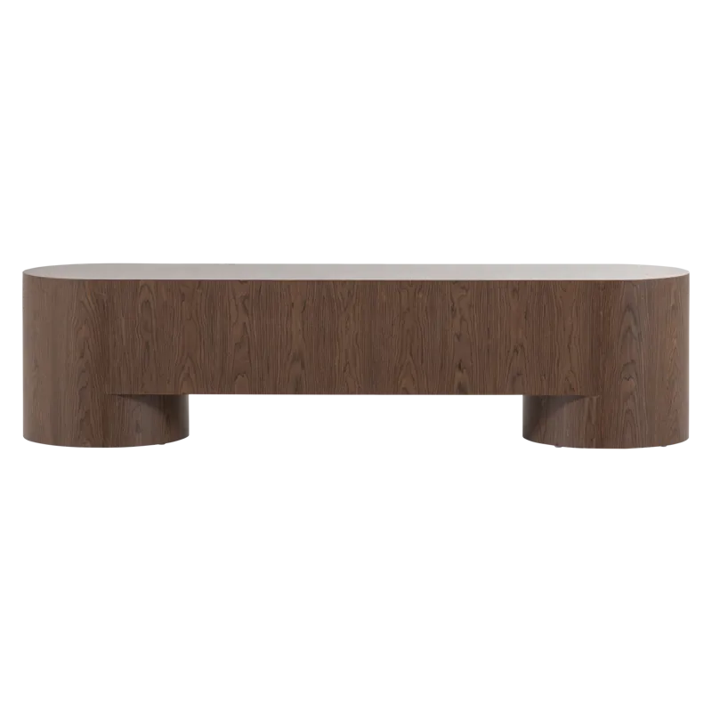 Tv-bänk Velari 200 cm - Brun - Möbler - Vardagsrum - Tv-möbler & mediamöbler - Tv-skåp