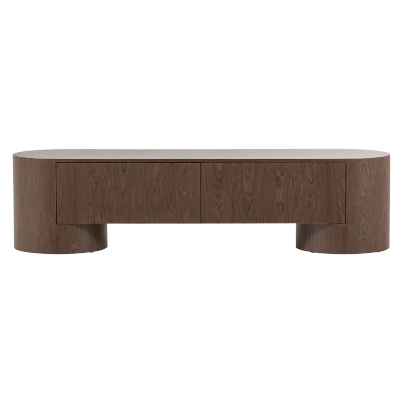 Tv-bänk Velari 200 cm - Brun - Möbler - Vardagsrum - Tv-möbler & mediamöbler - Tv-skåp