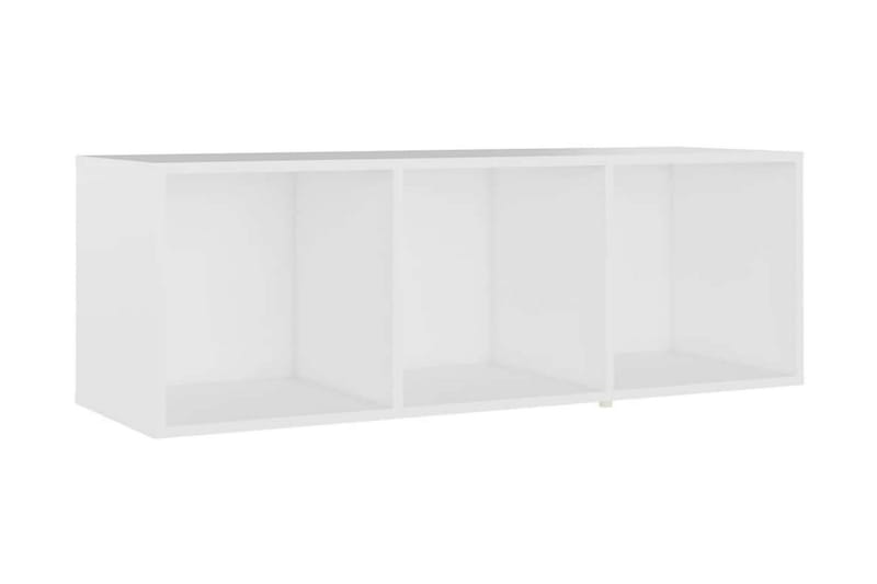 TV-bänk vit 107x35x37 cm spånskiva - Vit - Möbler - Vardagsrum - Tv-möbler & mediamöbler - Tv-bänkar