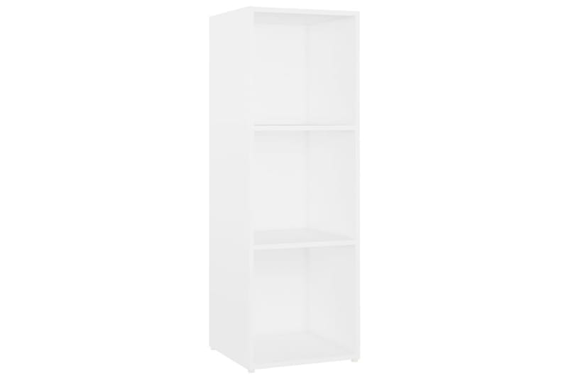 TV-bänk vit 107x35x37 cm spånskiva - Vit - Möbler - Vardagsrum - Tv-möbler & mediamöbler - Tv-bänkar