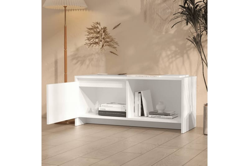TV-bänk vit 90x35x40 cm - Vit - Möbler - Vardagsrum - Tv-möbler & mediamöbler - Tv-bänkar