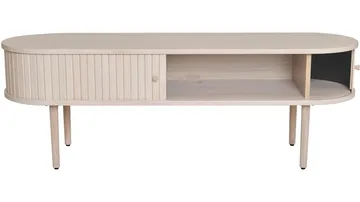 TV-bänk Yngvar - Vitpigmenterad ek - Möbler - Vardagsrum - Tv-möbler & mediamöbler - Tv-bänkar