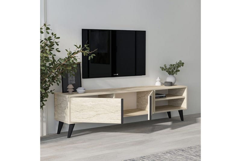 TV-bänk Ythmere Travertin - Travertin - Möbler - Vardagsrum - Tv-möbler & mediamöbler - Tv-bänkar