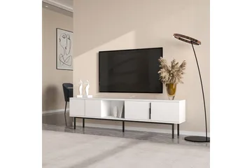 TV-bänk Zeiran Vit - Vit - Möbler - Vardagsrum - Tv-möbler & mediamöbler - Tv-bänkar