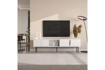 TV-bänk Zeiran Vit - Vit - Möbler - Vardagsrum - Tv-möbler & mediamöbler - Tv-bänkar