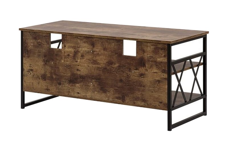ADHYAN TV-Bänk 120 cm Brun - Brun - Möbler - Vardagsrum - Tv-möbler & mediamöbler - Tv-bänkar