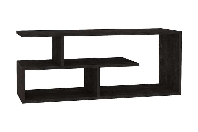 AGATEA Tv-bänk 100x40 cm Svart - Tv-bänkar