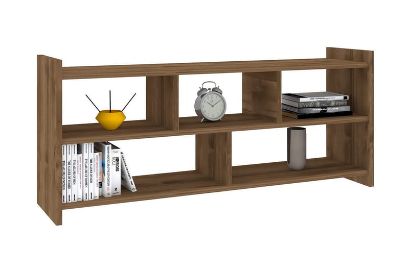 AGATEA Tv-bänk 120x55 cm Brun - Möbler - Vardagsrum - Tv-möbler & mediamöbler - Tv-bänkar