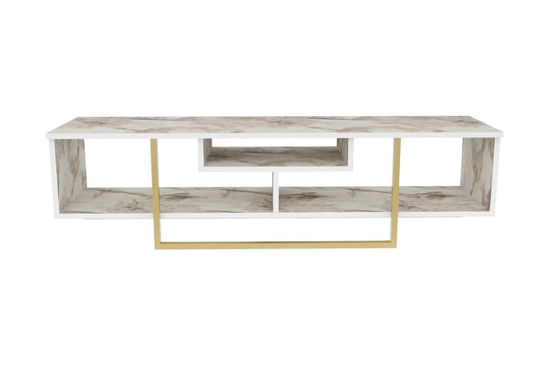 AGATEA Tv-bänk 150x40 cm Guld - Möbler - Vardagsrum - Tv-möbler & mediamöbler - Tv-bänkar