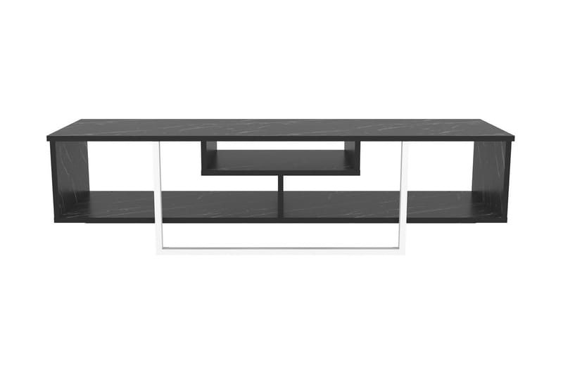 AGATEA Tv-bänk 150x40 cm Svart - Möbler - Vardagsrum - Tv-möbler & mediamöbler - Tv-bänkar