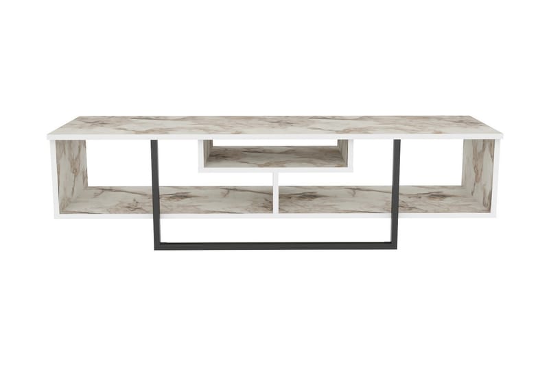 AGATEA Tv-bänk 150x40 cm Svart - Möbler - Vardagsrum - Tv-möbler & mediamöbler - Tv-bänkar