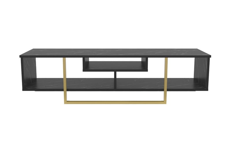 AGATEA Tv-bänk 150x40 cm Svart - Möbler - Vardagsrum - Tv-möbler & mediamöbler - Tv-bänkar