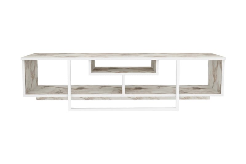 AGATEA Tv-bänk 150x40 cm Vit - Möbler - Vardagsrum - Tv-möbler & mediamöbler - Tv-bänkar