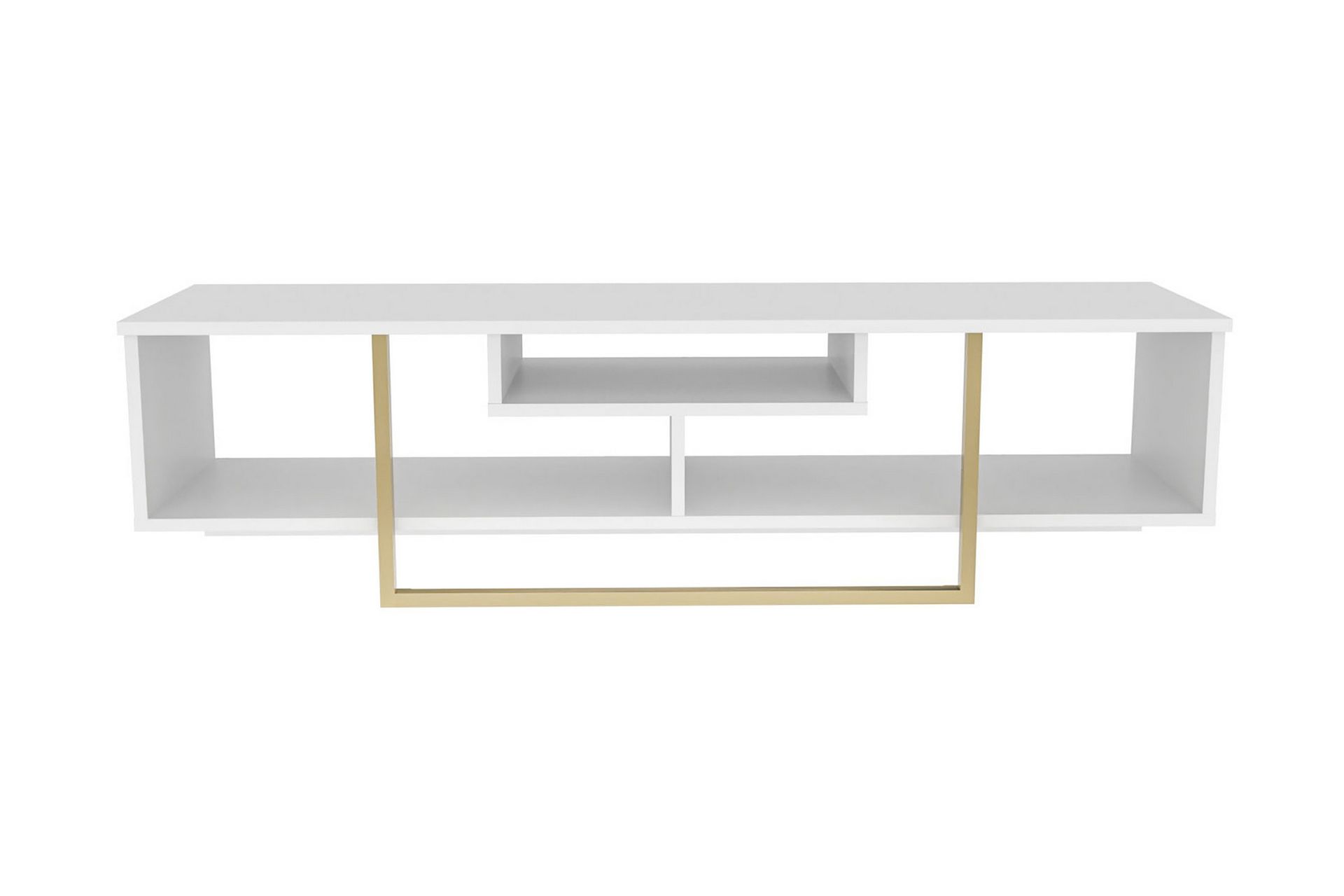 AGATEA Tv-bänk 150x40 cm Vit - Möbler - Vardagsrum - Tv-möbler & mediamöbler - Tv-bänkar