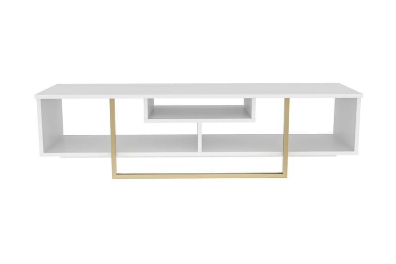 AGATEA Tv-bänk 150x40 cm Vit - Möbler - Vardagsrum - Tv-möbler & mediamöbler - Tv-bänkar