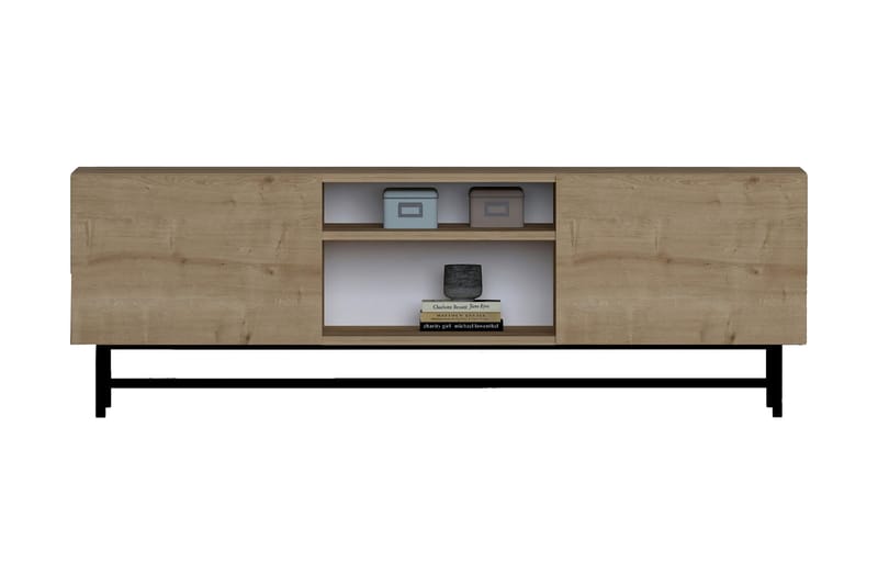 AGATEA Tv-bänk 150x50 cm Blå - Möbler - Vardagsrum - Tv-möbler & mediamöbler - Tv-bänkar