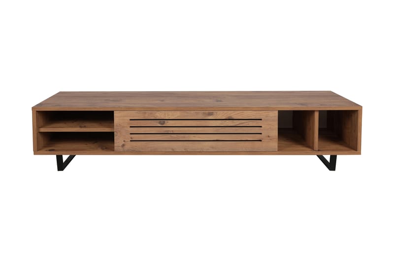 AGATEA Tv-bänk 160x35 cm Grön - Möbler - Vardagsrum - Tv-möbler & mediamöbler - Tv-bänkar