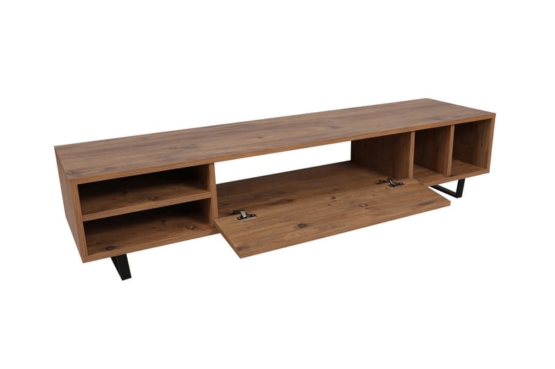 AGATEA Tv-bänk 160x35 cm Grön - Möbler - Vardagsrum - Tv-möbler & mediamöbler - Tv-bänkar