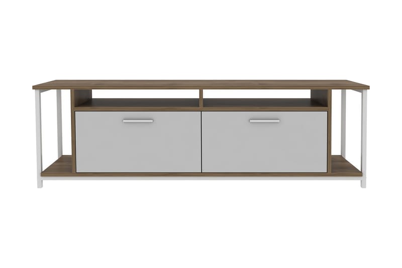 AGATEA Tv-bänk 160x50,8 cm Vit - Möbler - Vardagsrum - Tv-möbler & mediamöbler - Tv-bänkar
