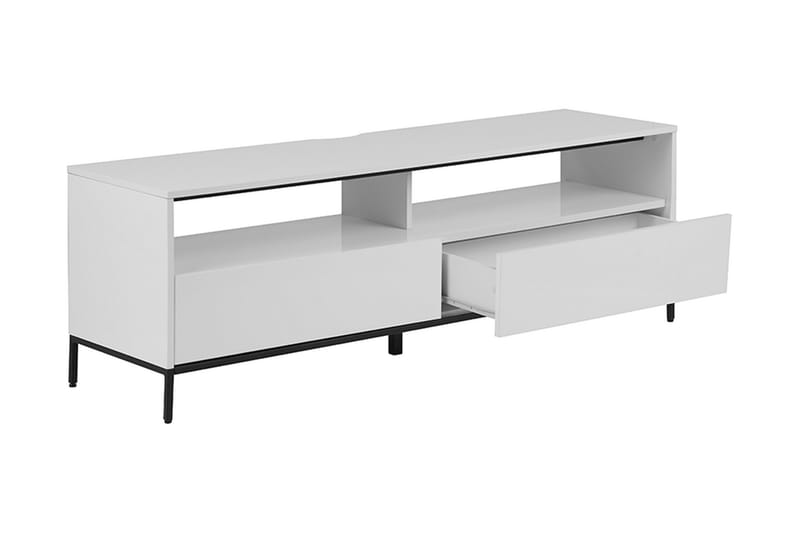 AIRIAN TV-Bänk 150 cm med LED Vit - Möbler - Vardagsrum - Tv-möbler & mediamöbler - Tv-bänkar