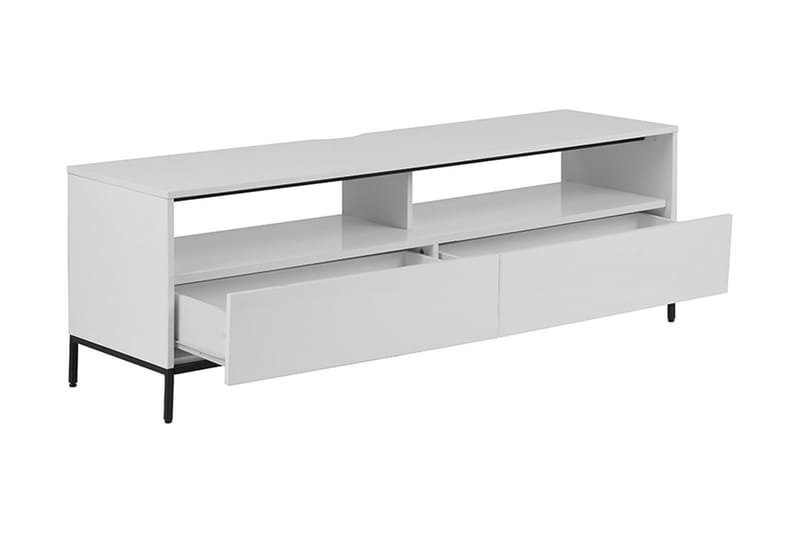 AIRIAN TV-Bänk 150 cm med LED Vit - Möbler - Vardagsrum - Tv-möbler & mediamöbler - Tv-bänkar