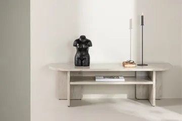 Ålesund Travertin Tv-bänk 140x40 cm - Beige - Möbler - Vardagsrum - Tv-möbler & mediamöbler - Tv-bänkar