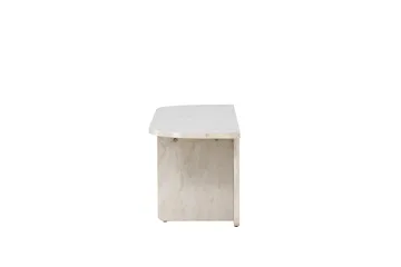 Ålesund Travertin Tv-bänk 140x40 cm - Beige - Möbler - Vardagsrum - Tv-möbler & mediamöbler - Tv-bänkar