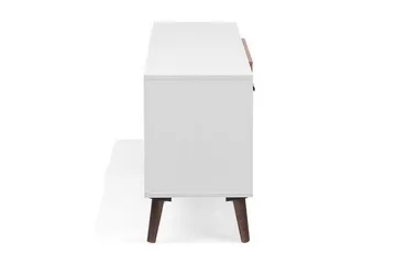 Alloa Tv-Bänk 40x180 cm - Vit - Möbler - Vardagsrum - Tv-möbler & mediamöbler - Tv-bänkar