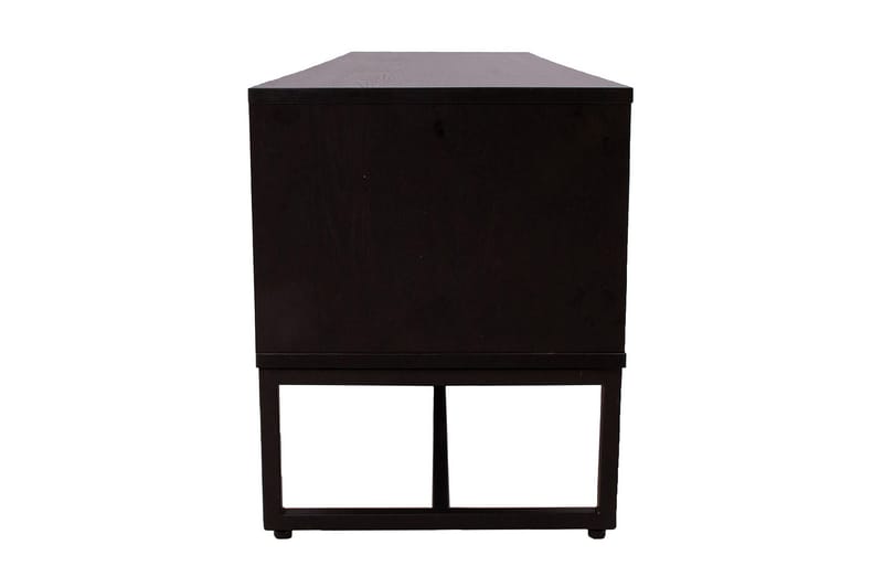 Amsterdam TV-nivå 160 cm Ek/Svart - Möbler - Vardagsrum - Tv-möbler & mediamöbler - Tv-bänkar