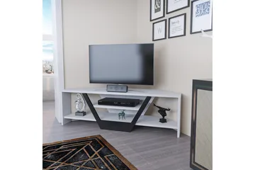 Andifli Tv-bänk 120x36,8 cm - Vit - Möbler - Vardagsrum - Tv-möbler & mediamöbler - Tv-bänkar