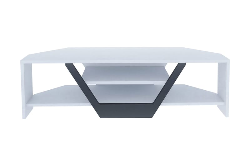 Andifli Tv-bänk 120x36,8 cm - Vit - Möbler - Vardagsrum - Tv-möbler & mediamöbler - Tv-bänkar