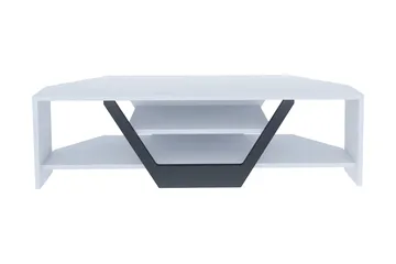 Andifli Tv-bänk 120x36,8 cm - Vit - Möbler - Vardagsrum - Tv-möbler & mediamöbler - Tv-bänkar