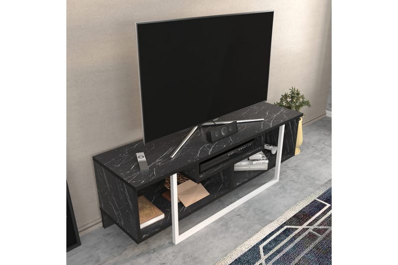 Andifli Tv-bänk 120x40,2 cm - Svart - Möbler - Vardagsrum - Tv-möbler & mediamöbler - Tv-bänkar