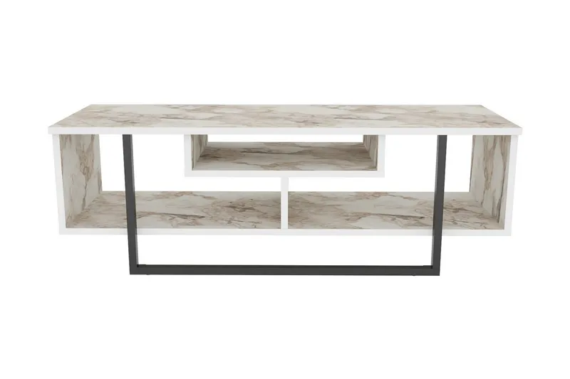 Andifli Tv-bänk 120x40,2 cm - Vit - Möbler - Vardagsrum - Tv-möbler & mediamöbler - Tv-bänkar