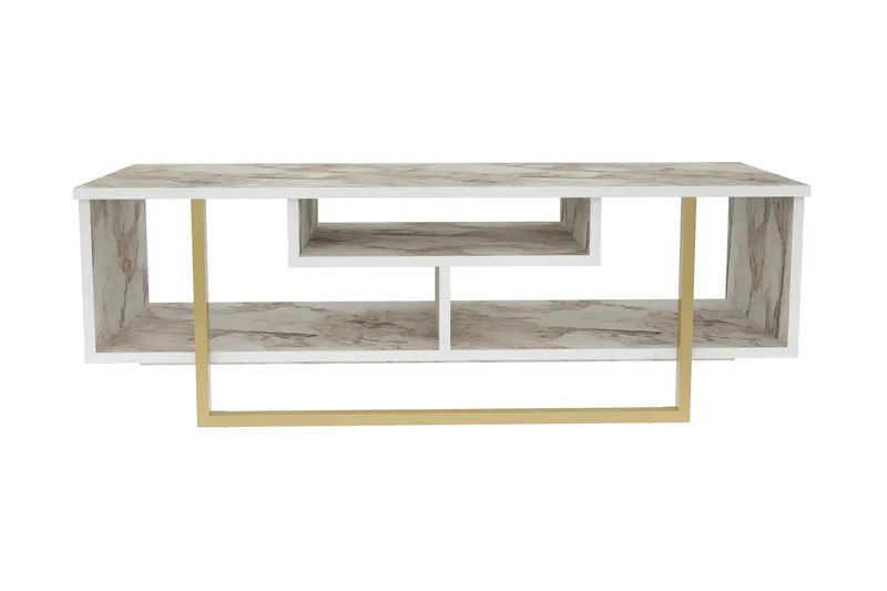 Andifli Tv-bänk 120x40,2 cm - Vit - Möbler - Vardagsrum - Tv-möbler & mediamöbler - Tv-bänkar