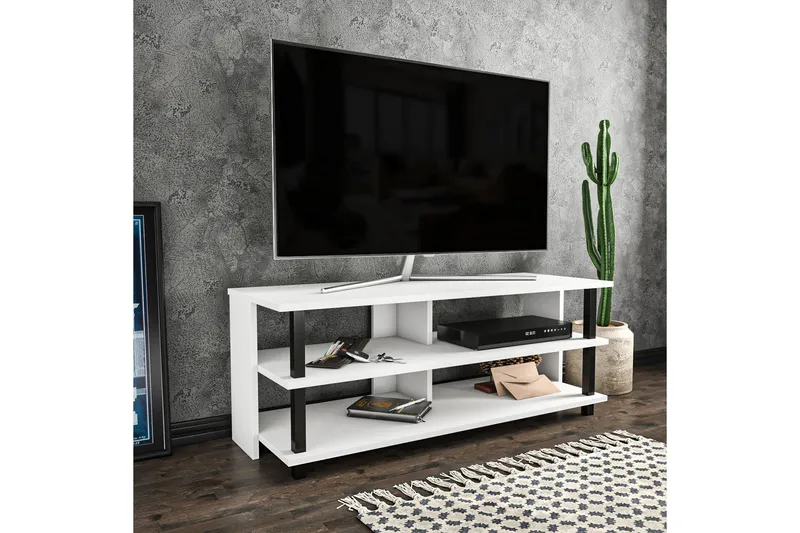 Andifli Tv-bänk 120x47,4 cm - Svart - Möbler - Vardagsrum - Tv-möbler & mediamöbler - Tv-bänkar