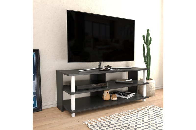 Andifli Tv-bänk 120x47,4 cm - Vit - Möbler - Vardagsrum - Tv-möbler & mediamöbler - Tv-bänkar