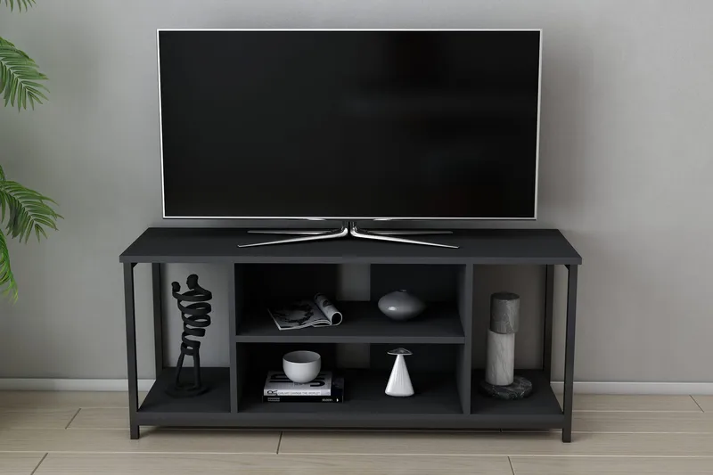Andifli Tv-bänk 120x50,8 cm - Svart - Möbler - Vardagsrum - Tv-möbler & mediamöbler - Tv-bänkar