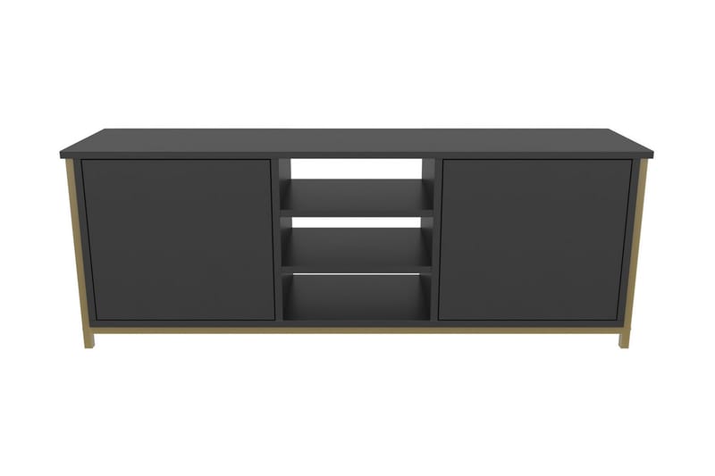 Andifli Tv-bänk 140x50,8 cm - Guld - Möbler - Vardagsrum - Tv-möbler & mediamöbler - Tv-bänkar