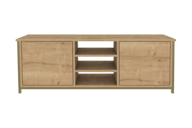 Andifli Tv-bänk 140x50,8 cm - Guld - Möbler - Vardagsrum - Tv-möbler & mediamöbler - Tv-bänkar