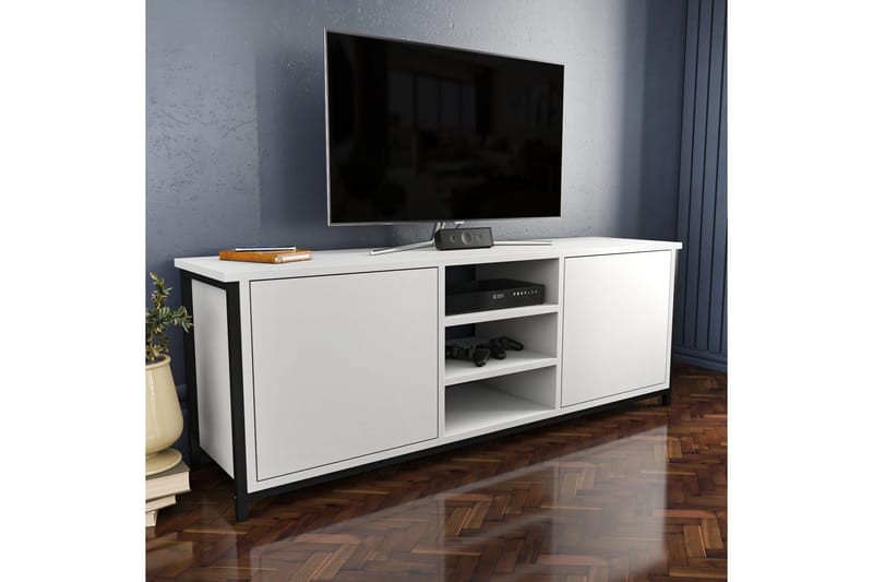 Andifli Tv-bänk 140x50,8 cm - Svart - Möbler - Vardagsrum - Tv-möbler & mediamöbler - Tv-bänkar