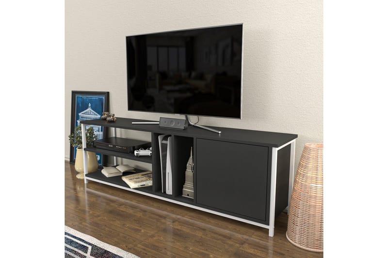 Andifli Tv-bänk 140x50,8 cm - Vit - Möbler - Vardagsrum - Tv-möbler & mediamöbler - Tv-bänkar