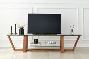 Andifli Tv-bänk 158x35 cm - Brun - Möbler - Vardagsrum - Tv-möbler & mediamöbler - Tv-bänkar