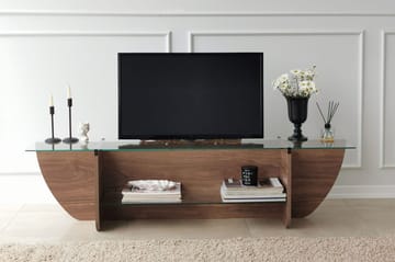 Andifli Tv-bänk 158x40 cm - Brun - Möbler - Vardagsrum - Tv-möbler & mediamöbler - Tv-bänkar