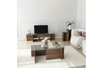 Andifli Tv-bänk 158x40 cm - Brun - Möbler - Vardagsrum - Tv-möbler & mediamöbler - Tv-bänkar