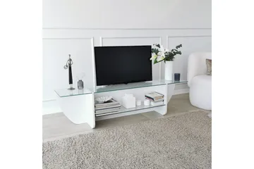 Andifli Tv-bänk 158x40 cm - Vit - Möbler - Vardagsrum - Tv-möbler & mediamöbler - Tv-bänkar