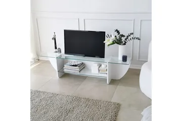 Andifli Tv-bänk 158x40 cm - Vit - Möbler - Vardagsrum - Tv-möbler & mediamöbler - Tv-bänkar