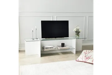 Andifli Tv-bänk 158x40 cm - Vit - Möbler - Vardagsrum - Tv-möbler & mediamöbler - Tv-bänkar